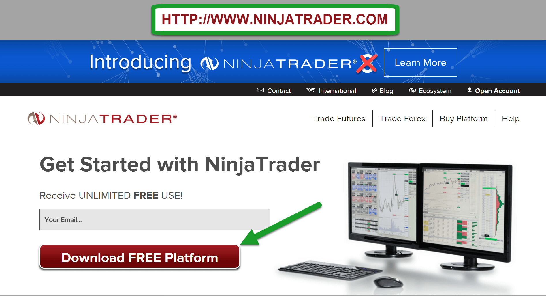 ninjatrader software download